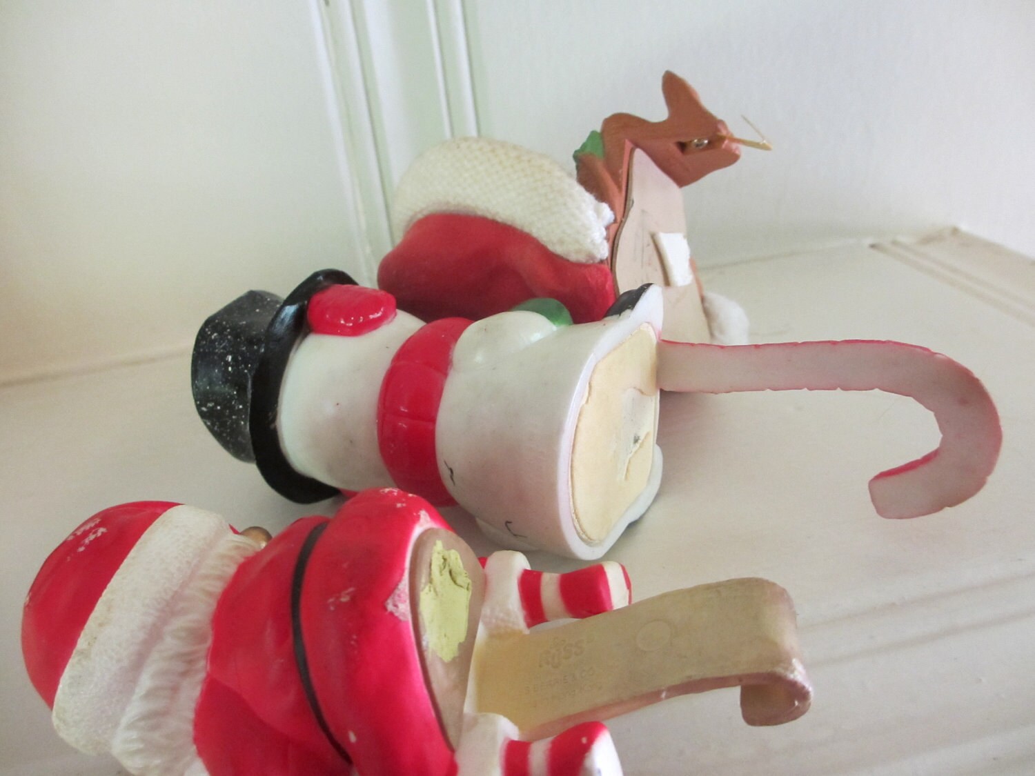 Vintage Christmas Stocking Holders Great for any kind of