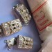 Antique Necklace Clasp With Rhinestones