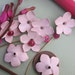 10 Vintage Metal Peach Blossom