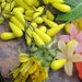 Wonderful Dandilion Yellow Vintage Medium Size Wired Glass Flower Pistils