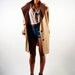 SALE SALE Vintage 60s Mod Mohair Beige Brown Button Down Bell Coat