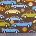 Bumper to Bumper Fabric YARD