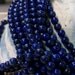 A grade Lapis Lazuli gemstone beads -(6mm round) -full strand