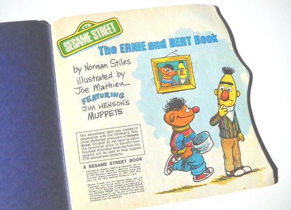 The Ernie and Bert Book by Joe Mathieu