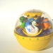 Fisher Price Chime Ball Yellow 1980s Toy