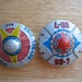 Vintage Space Ship Toys : SD-7 and Patrol Disk Friction Space Toys 1960s Japan