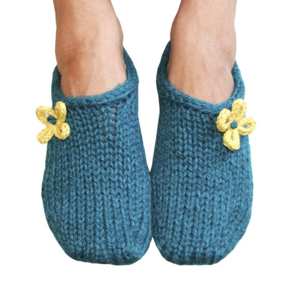 Download Two hour toe up slippers knitting pattern PDF Download