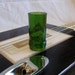 Bottleneck Cigar Box Guitar Slide - Mean Green