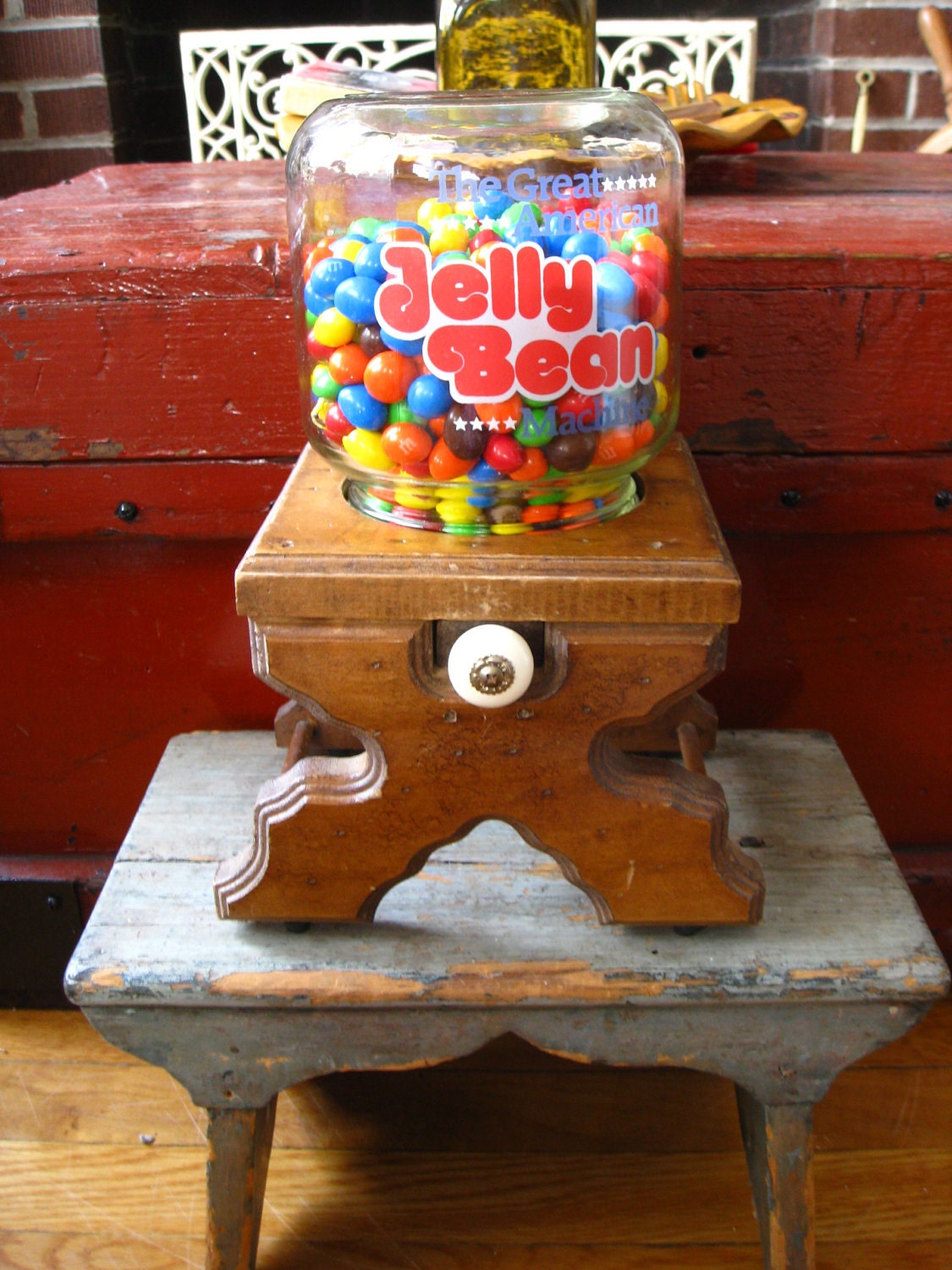 Great American Jelly Bean Machine Vintage candy dispenser