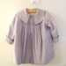 Turn of the Century Handmade Powder Blue Long Sleeve Silk Swing Coat