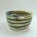 Green and Yellow Banded Bowl