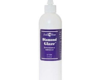 Jewelry Glue for glass 8 oz Diamond Glaze ( Resin Like doming adhesive) by judikins The perfect Adhesive / glue for Jewelry Making