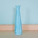 RARE Blue Milk Glass Anchor Hocking Bud Vase
