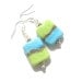 Nuggets glass lampwork earrings