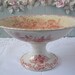 A fabulous Shabby Chic and French Antique Pink Fruit Dish