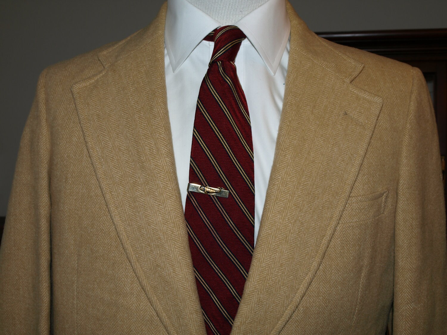 Vintage Tweed Sport Coat with Elbow Patches Arthur Richards