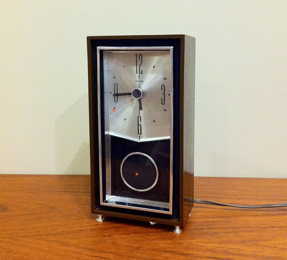 Mid Century Sunbeam Electric Desk Clock