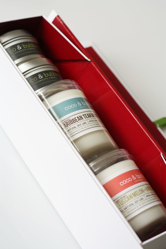 Soy Candle Gift Set // You Pick Scents // Perfect Gift