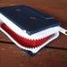 ecofriendly cassette purse, Red, White & Blue // FREE SHIPPING // retro OoaK wallet handmade from recycled mixtape