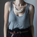 Ivory rope necklace