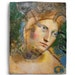 Original Figure Painting oil on wood panel -Head605-11 x 14 inches