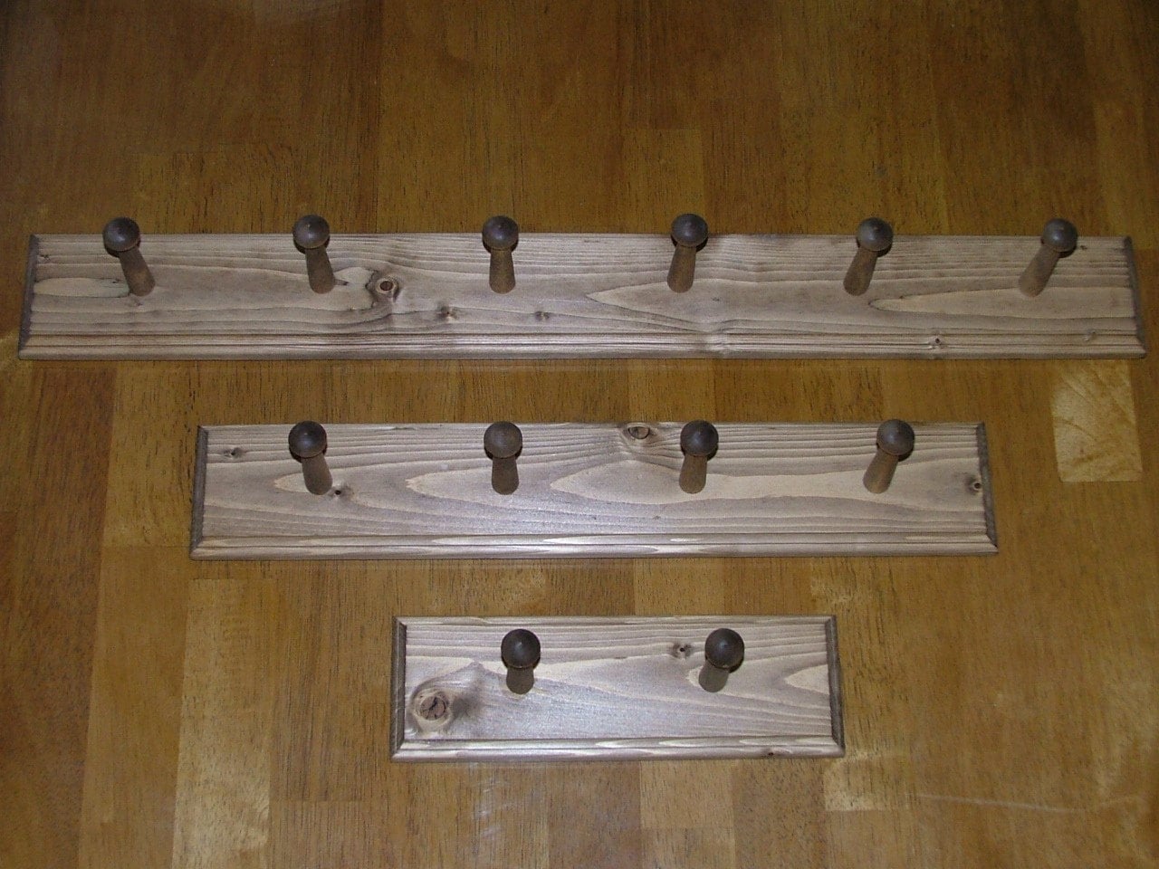 Coat Rack Wall Mounted Shaker Peg Rail
