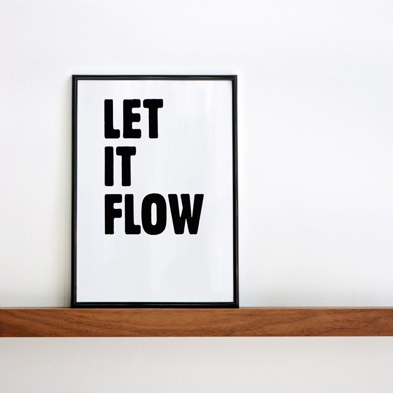 let it flow shirt