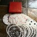 RESERVED LISA Vintage Rondo Circular Playing cards
