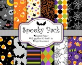 Spooky Pack - Halloween - Digital paper set Il_170x135