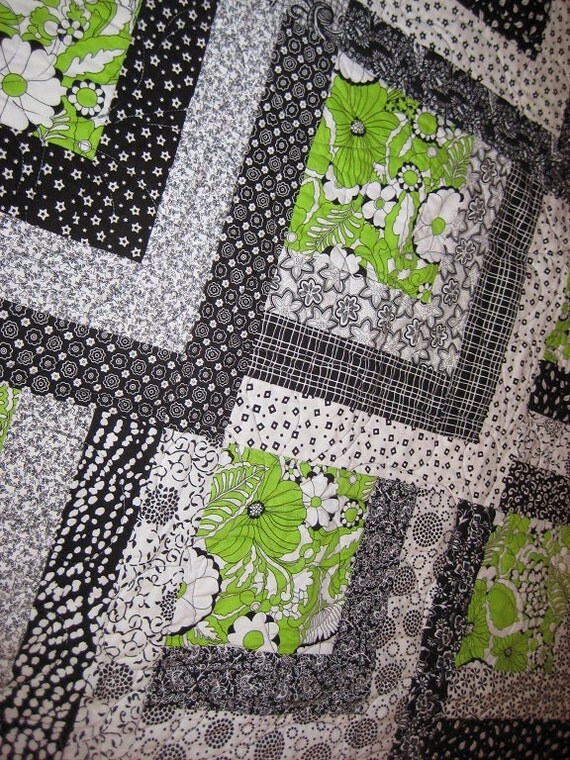 Lime Quilt by DebsQuiltWorld on Etsy