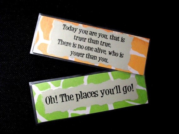 Items similar to Kids Bookmarks / Dr. Seuss / Great Gifts for Kids on Etsy