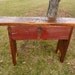 Reclaimed Barn Wood Bench great for a mud room or a bedroom barnwood 1