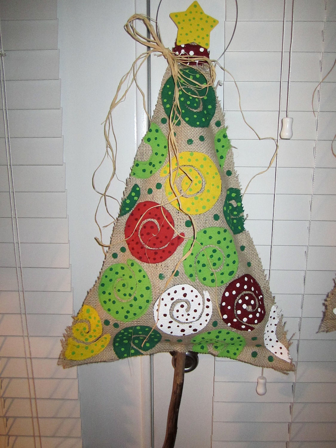 burlap christmas tree burlap door hanger by nursejeanneg burlap christmas tree burlap door hanger by nursejeanneg