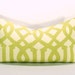 Kelly Wearstler Imperial Trellis pillow cover in Citrine - 12 x 20