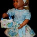 Doll Clothes - Floral 3 Tiered Skirt & Peasant Blouse with Matching Headband, Belt and Purse Fits American Girl or Similar 18 Inch Doll