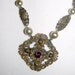 Vintage Victorian/ Edwardian Filigree Brass Necklace