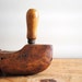 Antique Wooden Shoe Form - Vintage Wood Shoe Last