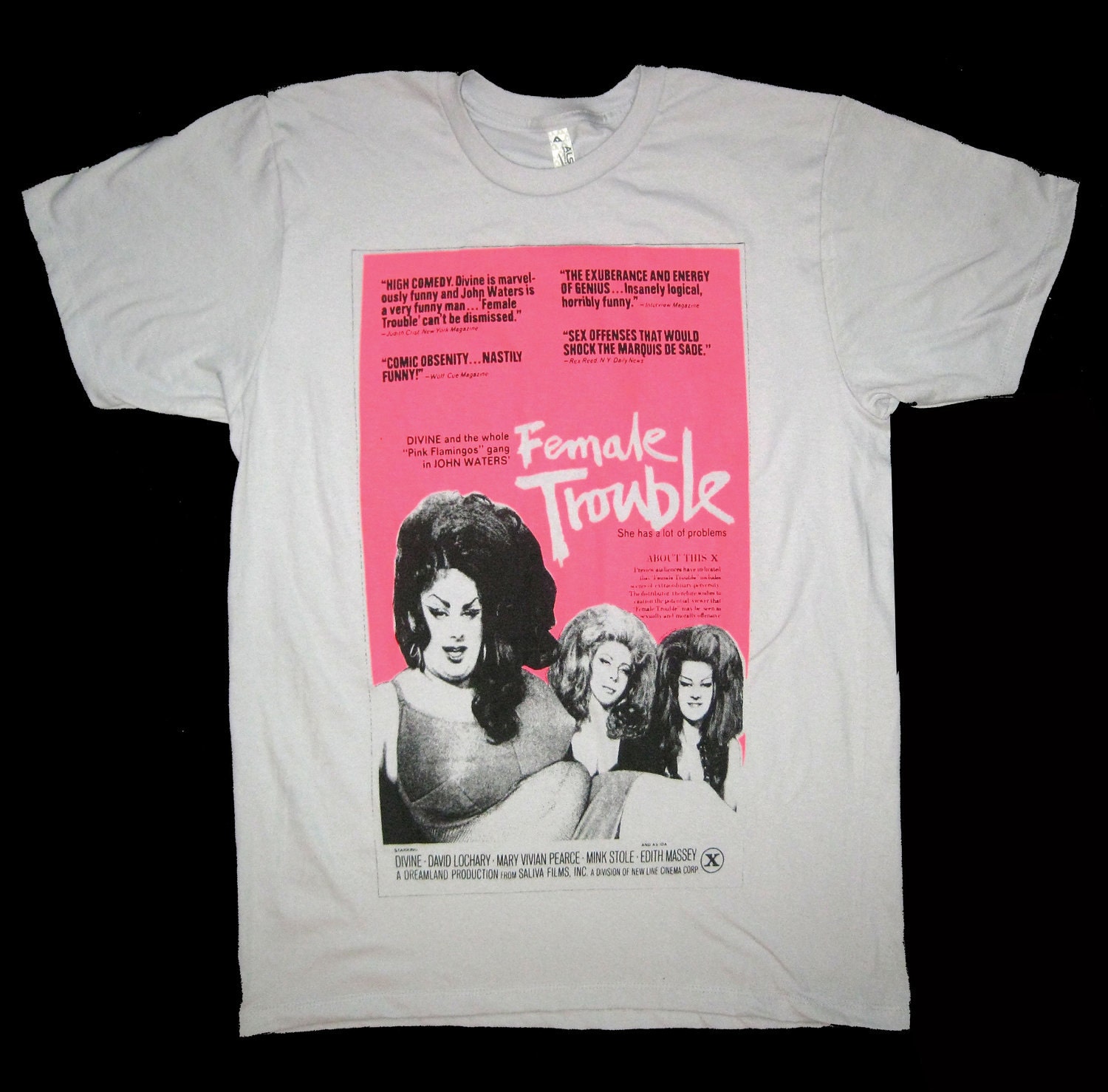 female trouble shirt