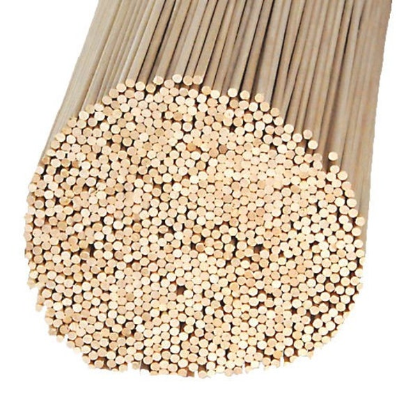Dowel Rods 1/8 x 48 100 Baking Sticks
