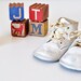 Vintage Mrs. Days Leather Baby Shoes