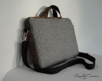 Customizable for Color Fabric and Sizes Laptop Bag -Messenger bag-Detachable STRAP-fully PADDED bag-Waterproof lining