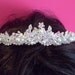 Bridal Crystal Tiara, Tiara Crystal Pearl Bridal, Wedding Tiara Crystal Pearl