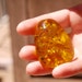 SALE Stunning HUGE Amber Pendant Bead 50x36mm Large, Drilled, fit for a Goddess