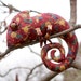 Paintball Chameleon stuffed toy