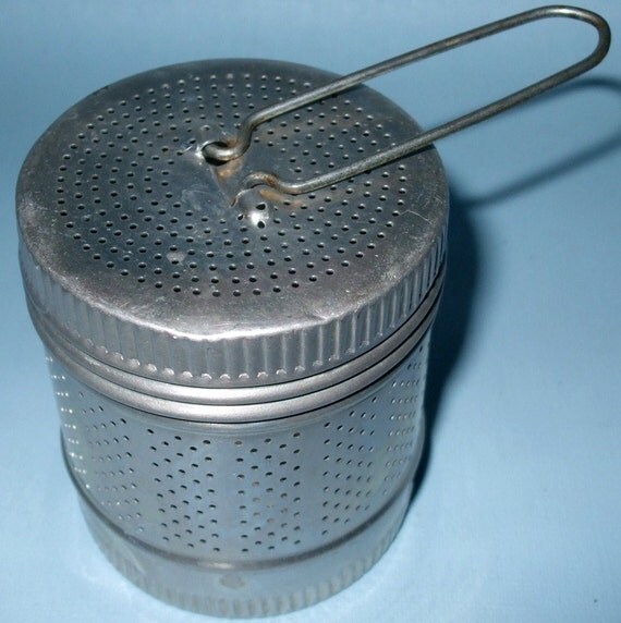 Vintage Large 2.75 Aluminum Tea Infuser