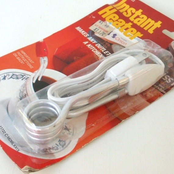 Travel Immersion Heater coffee water liquids beverages