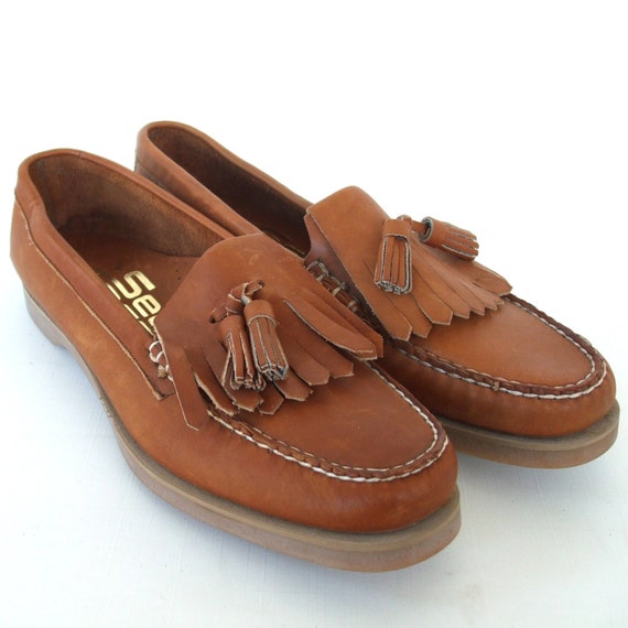 Women Boat Shoes Casual Loafer Tassle 10 Narrow Sea Tacs