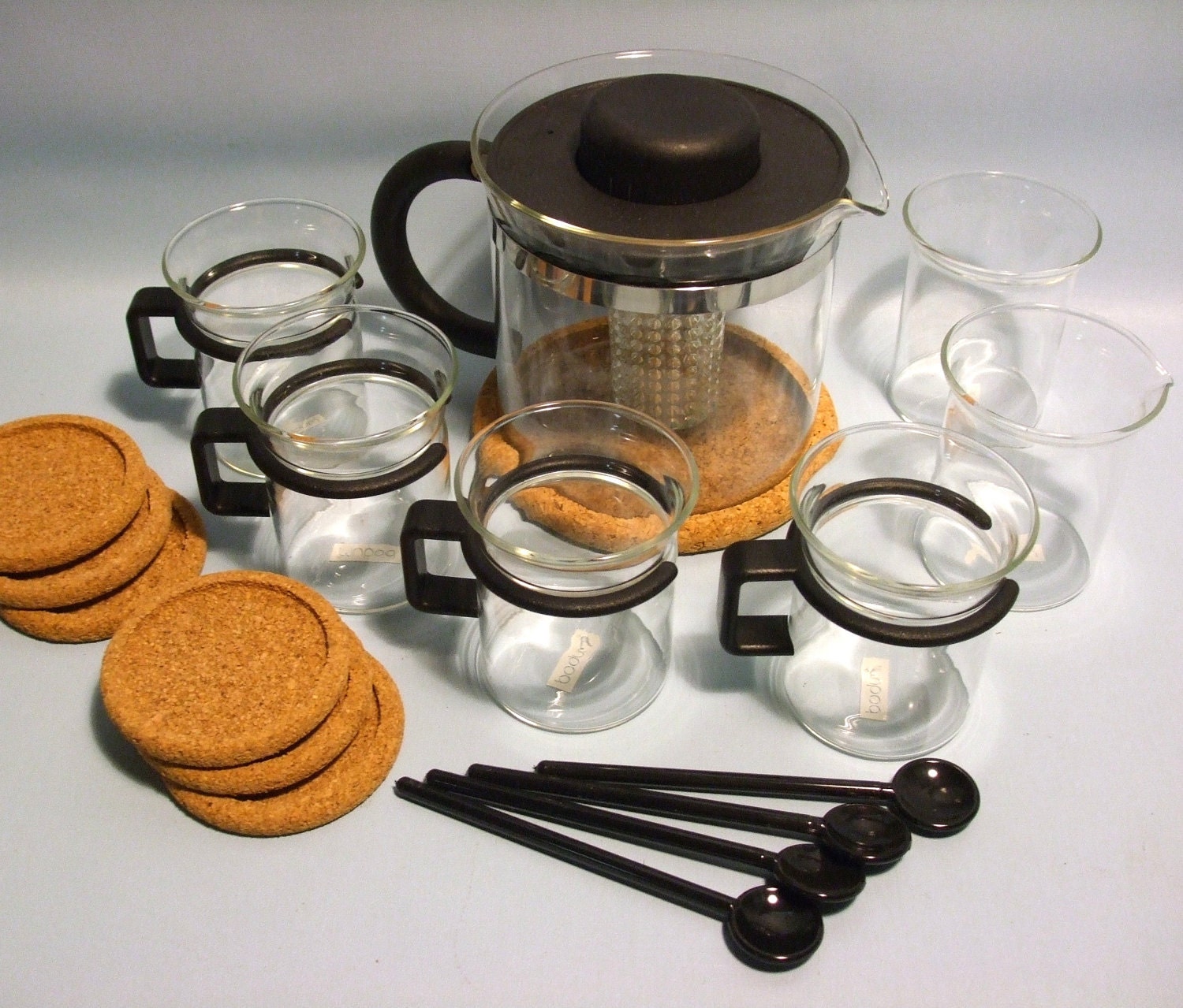 Bodum Le Pot 11Piece Tea Set with Teapot Cups Sugar