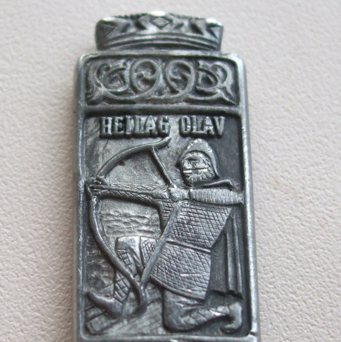 Vintage Norway Viking Pewter Letter Opener