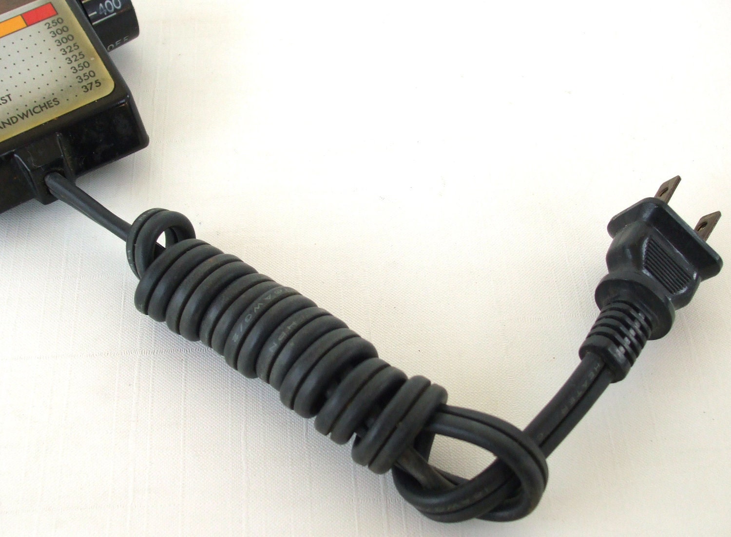 WB 1 Heat Control Cord Replacement Part fits Miracle Maid